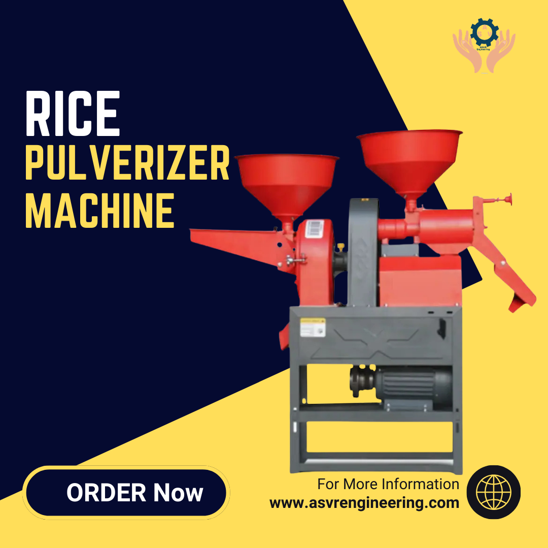 Automatic Rice Pulverizer for Commercial Rice Grinding and Flour Manufacturing